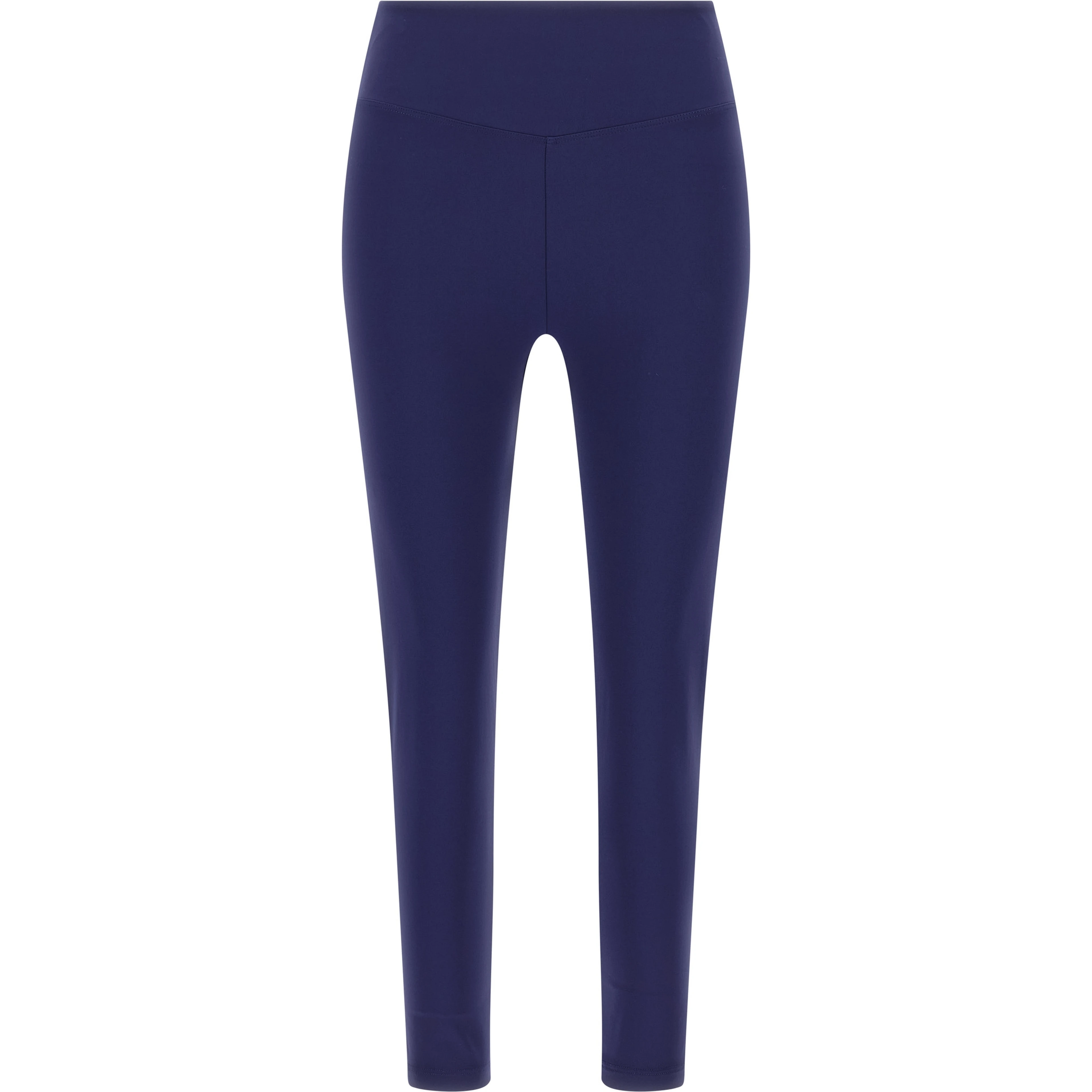 Blue Polyamide Leggings