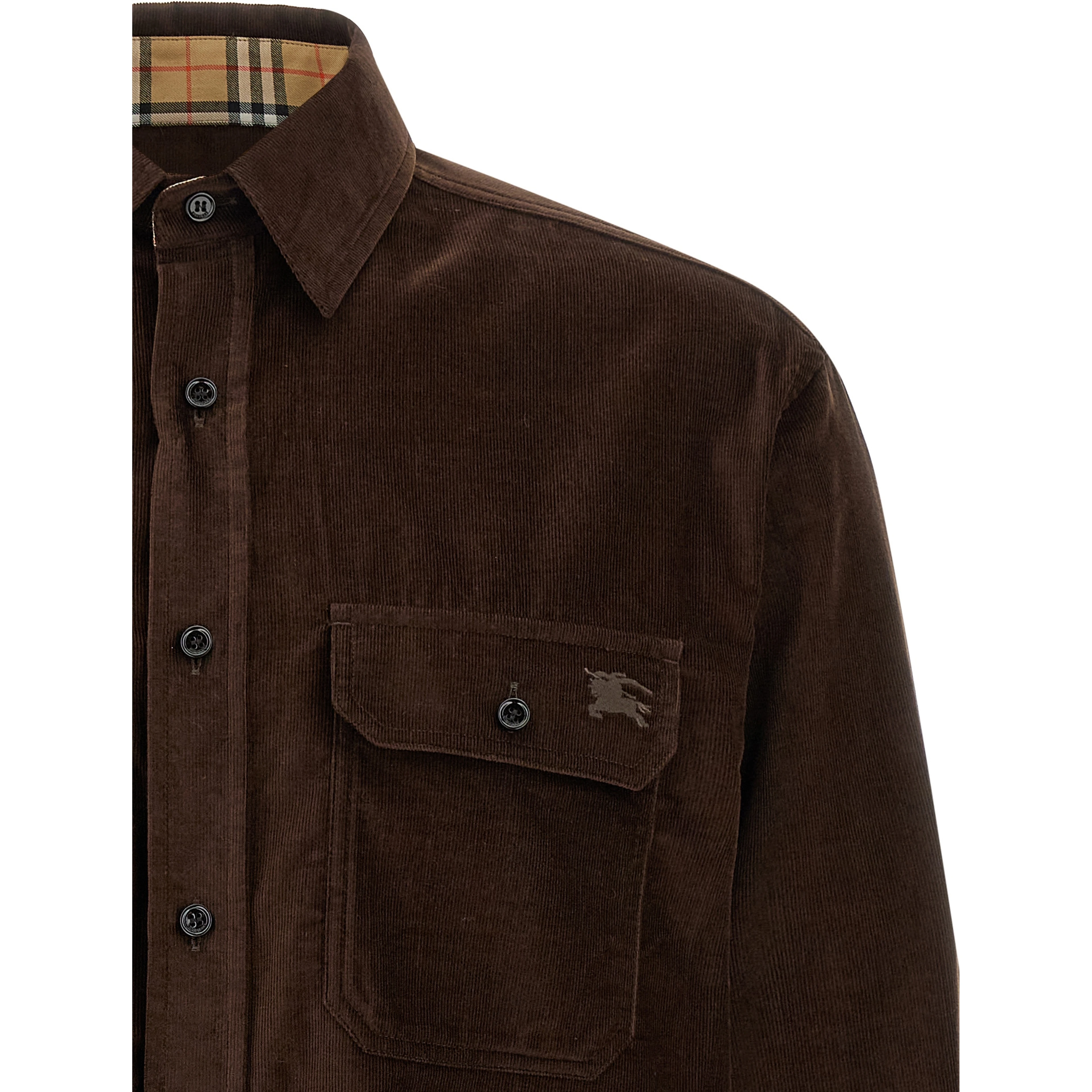 Brown Cotton Blouse