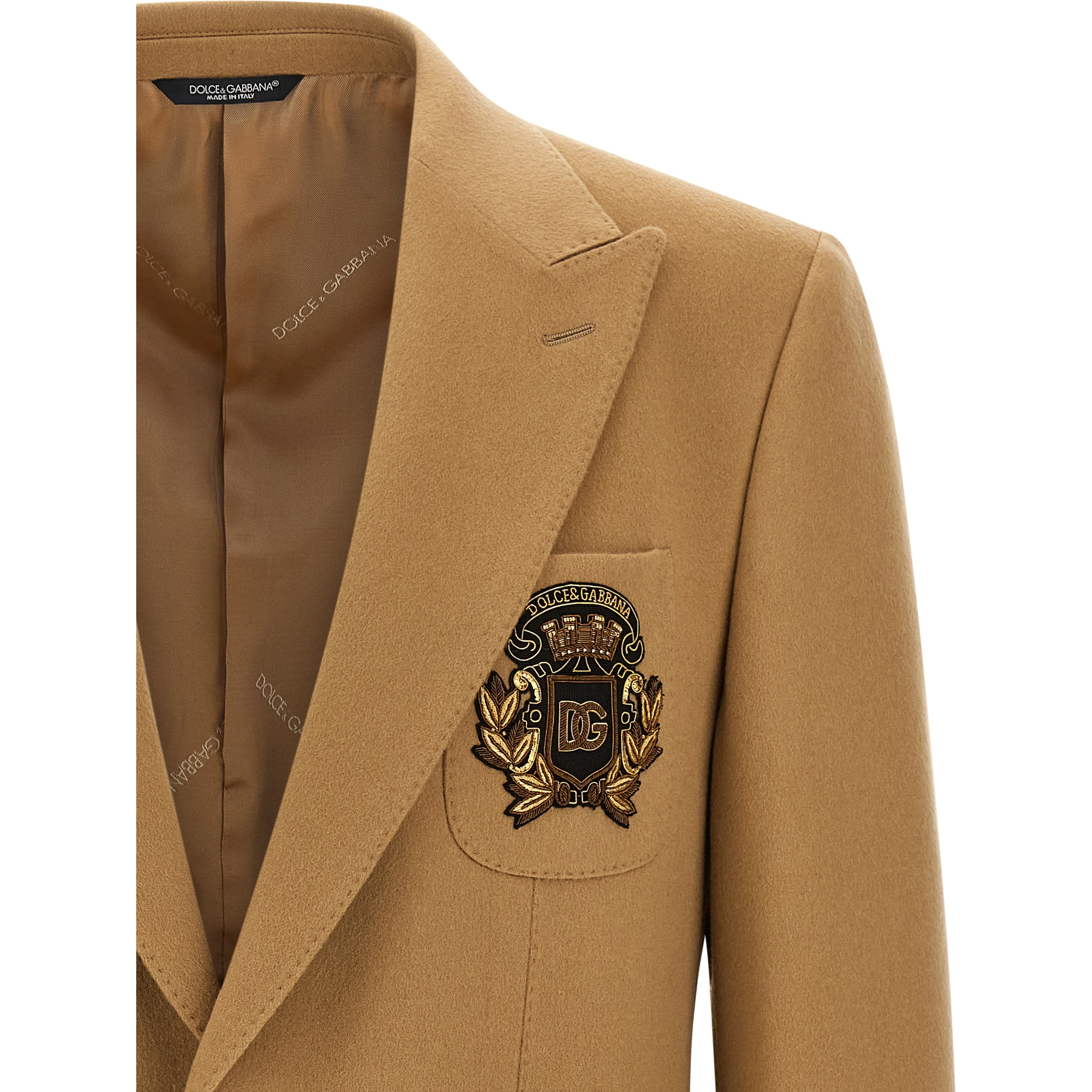 Beige Cashmere Blazer