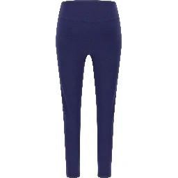 Blue Polyamide Leggings