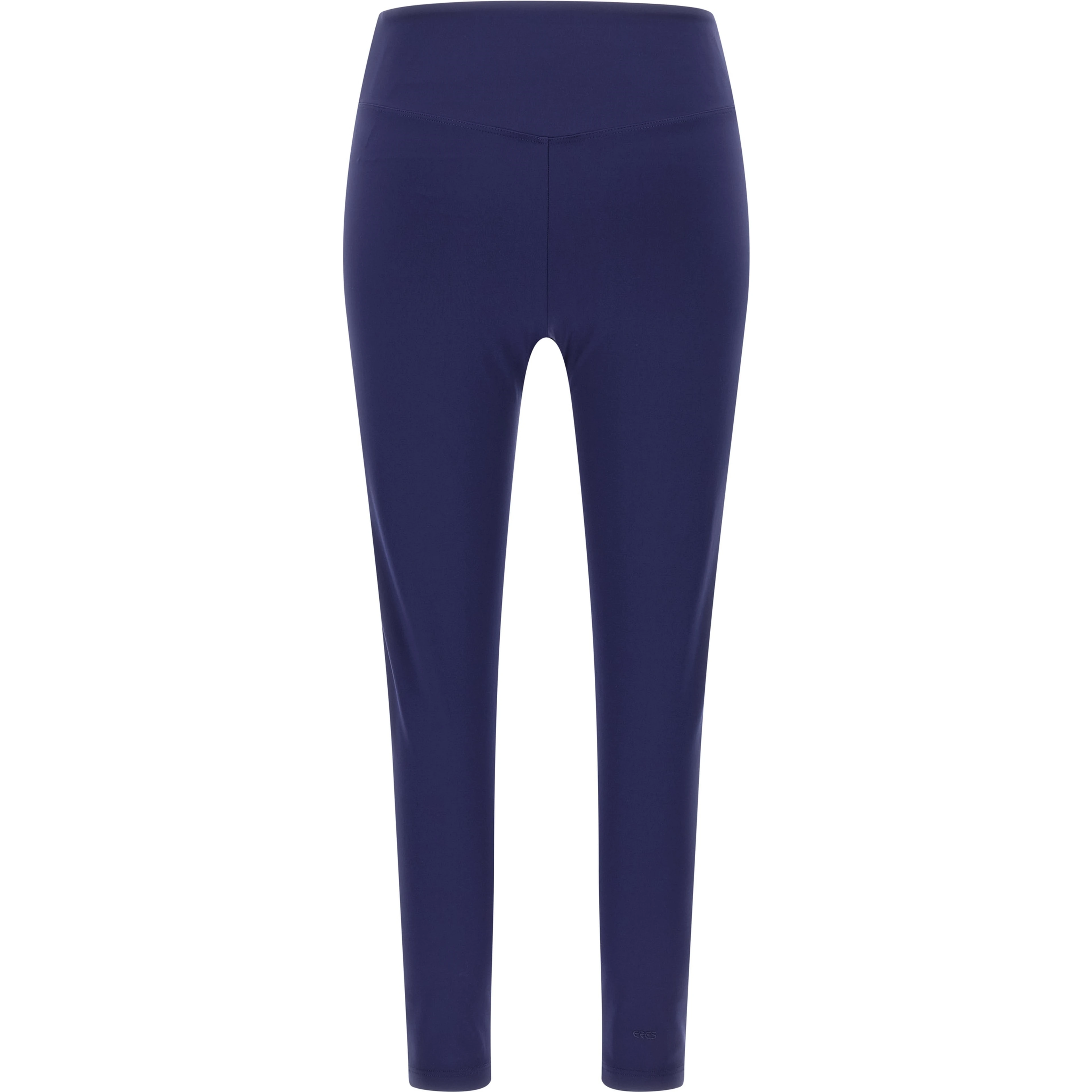 Blue Polyamide Leggings