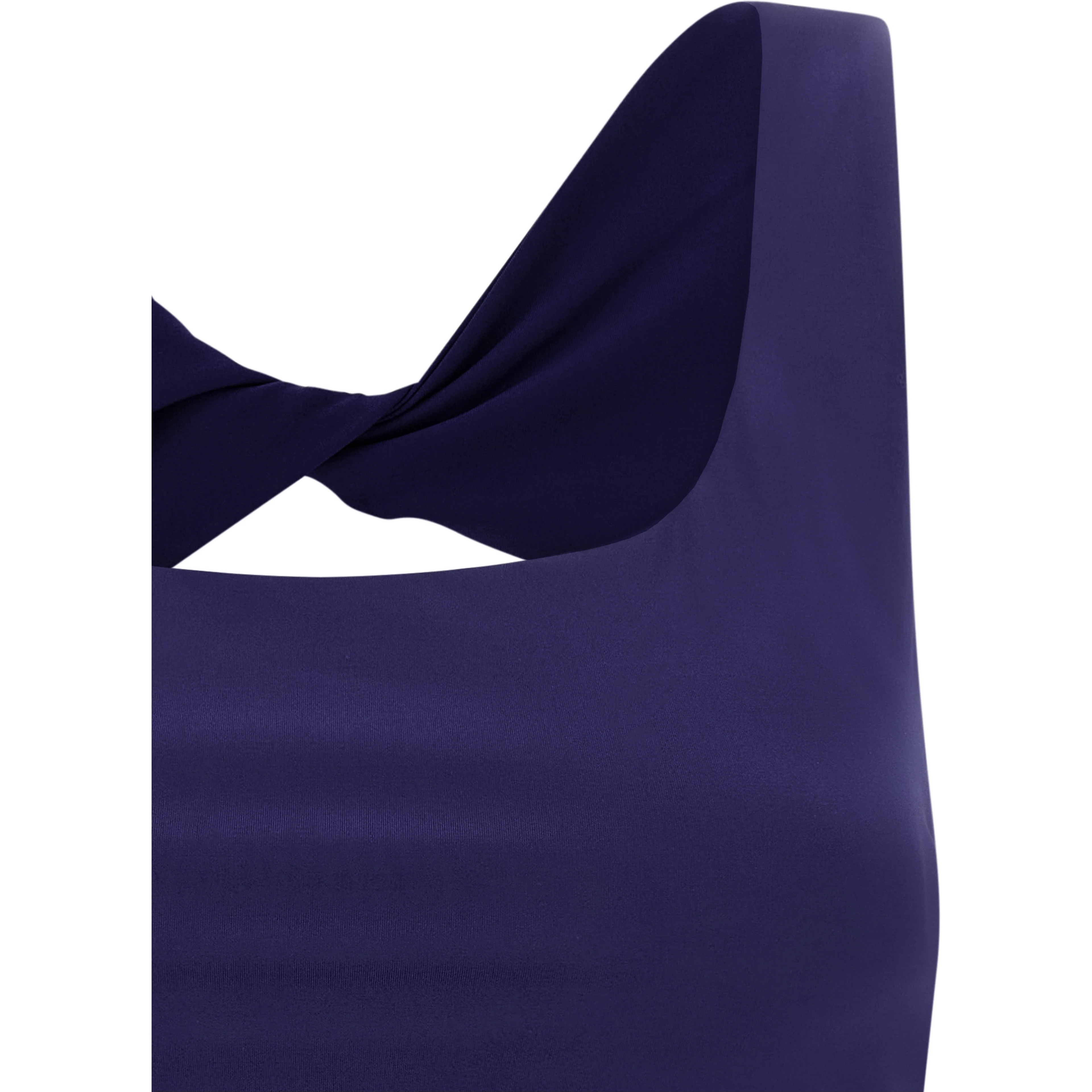 Blue Polyamide Sport Bra