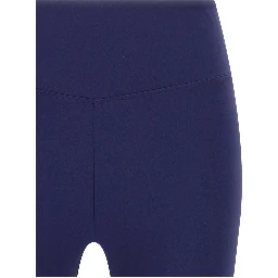 Blue Polyamide Leggings