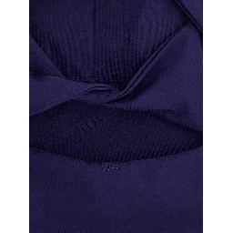 Blue Polyamide Sport Bra