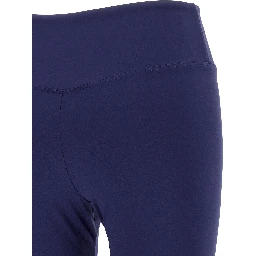 Blue Polyamide Leggings