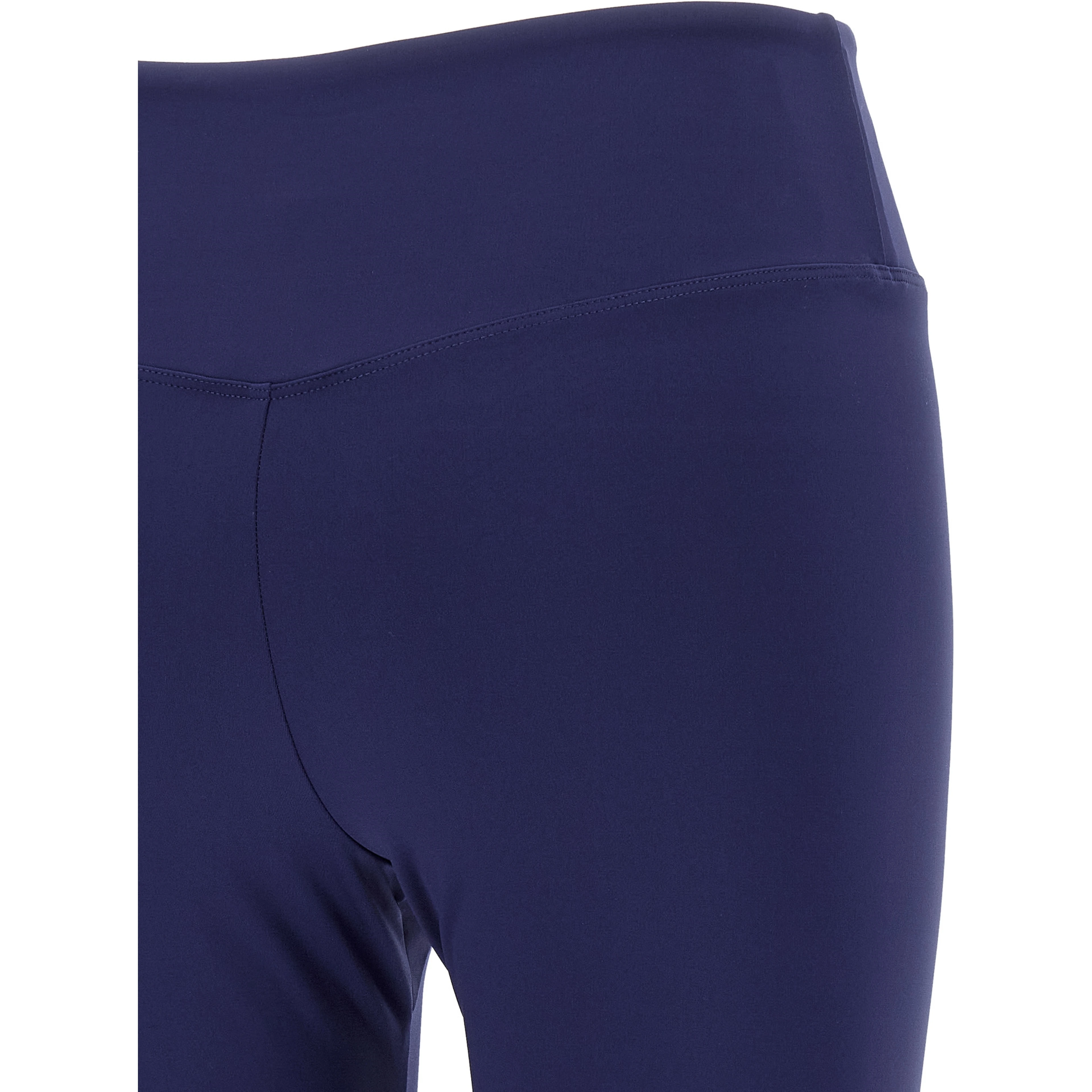 Blue Polyamide Leggings
