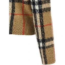 Beige Cashmere Cardigan