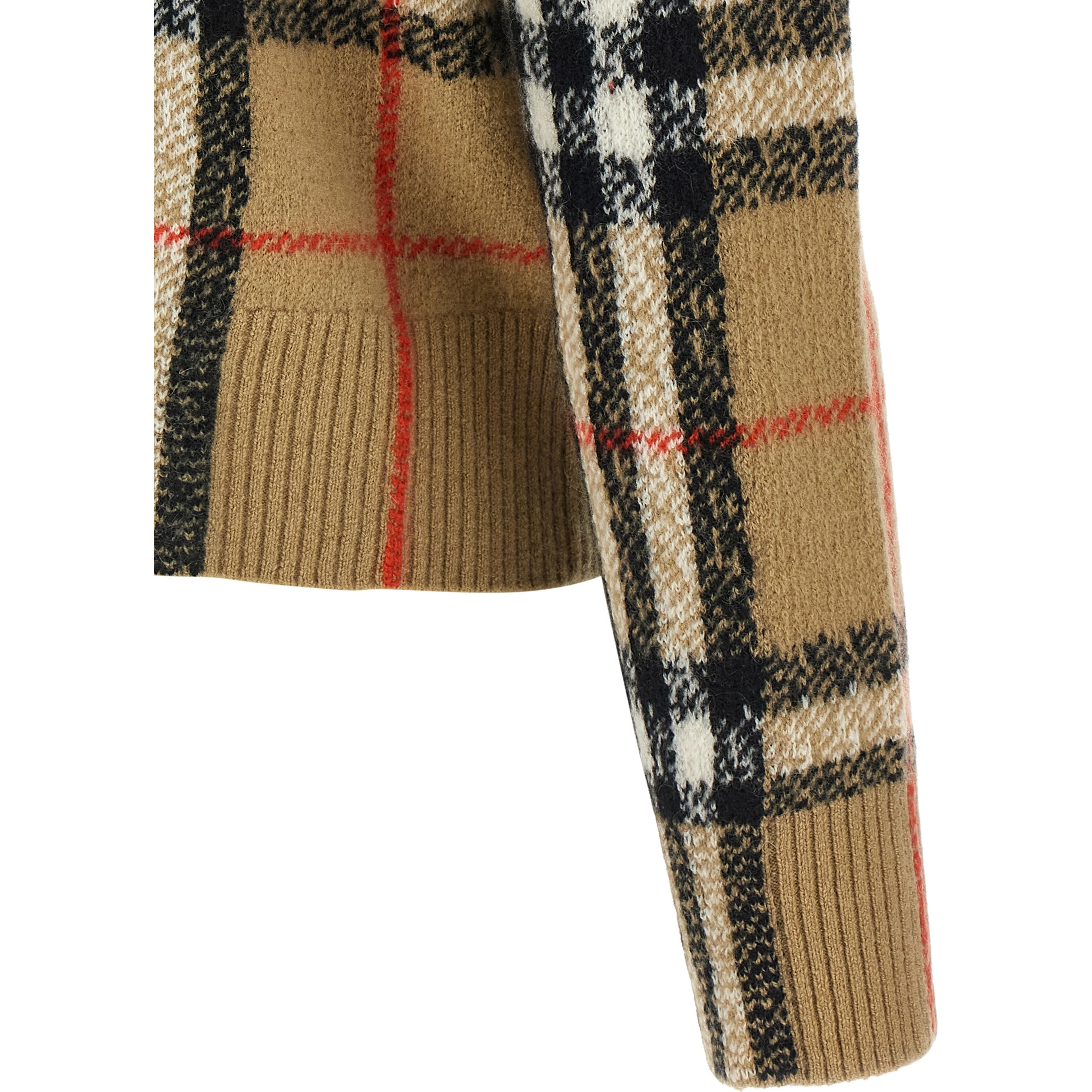 Beige Cashmere Cardigan