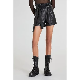 Black Polyethylene Shorts