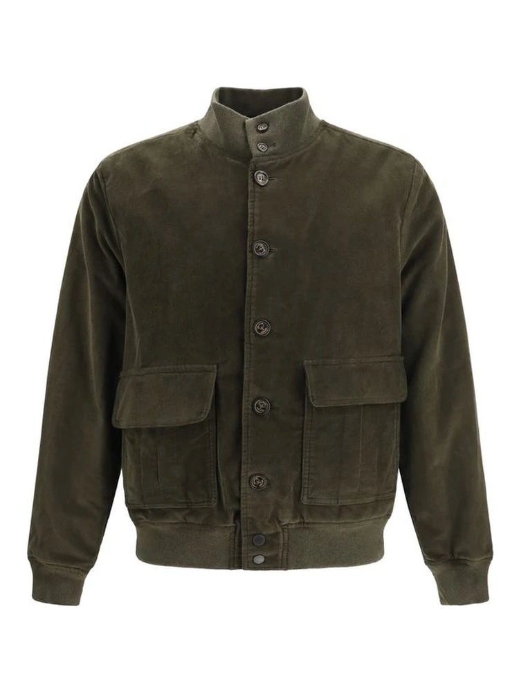 Bicolor Cotton Bomber