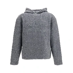 Gray Wool Oves Aries Hoodie
