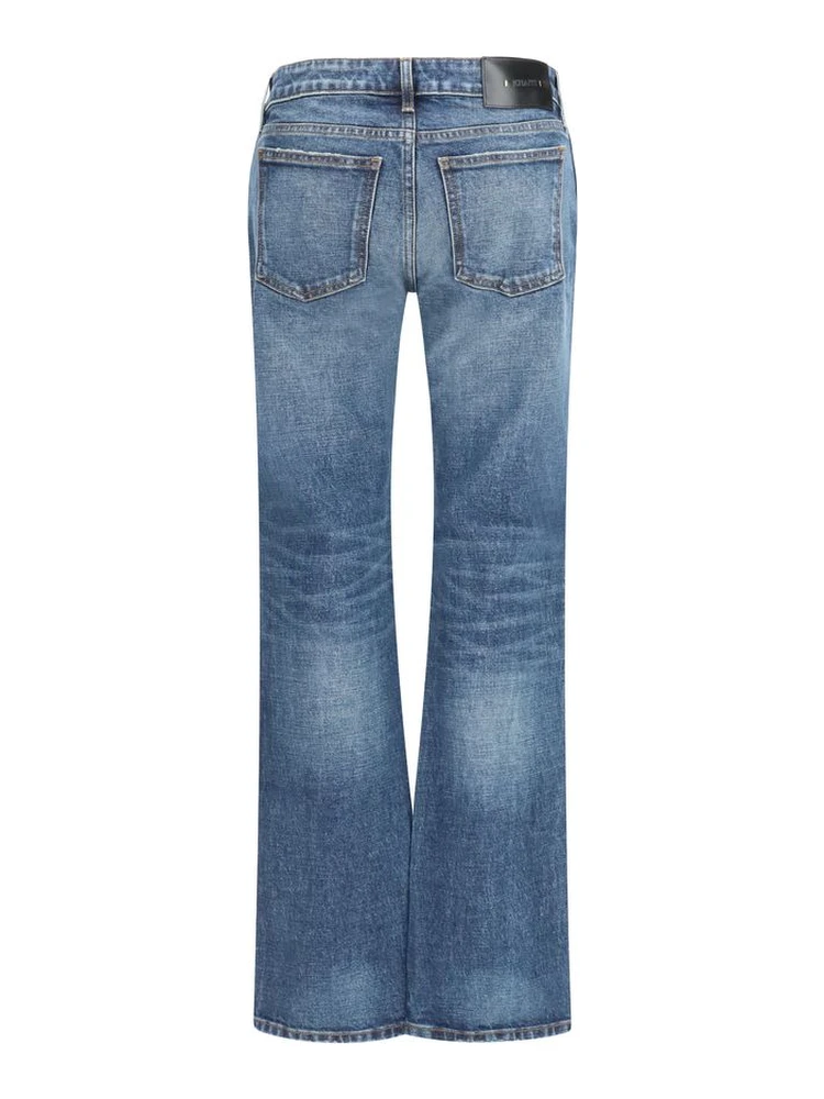 Blue Cotton Bootcut Jeans alternative