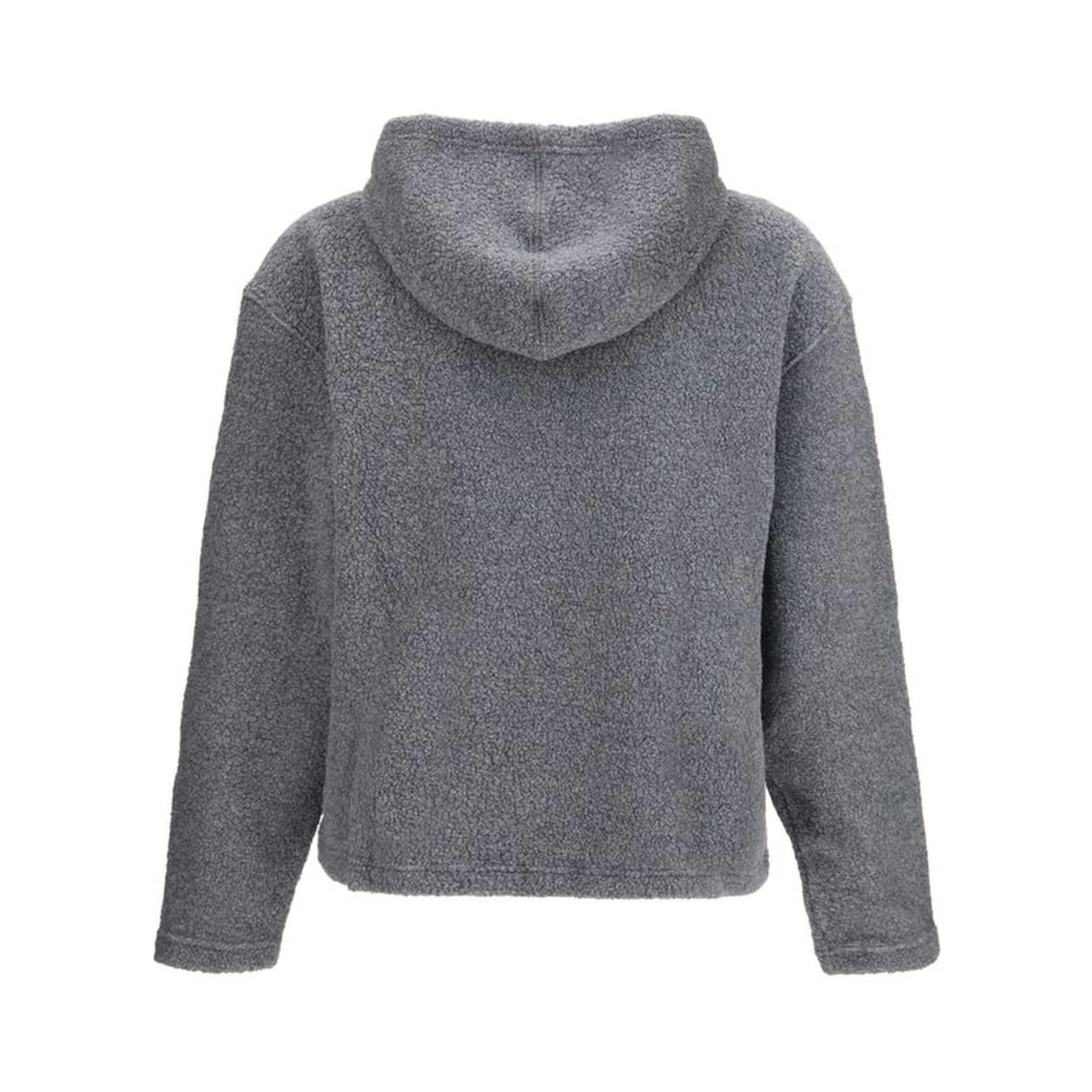 Gray Wool Oves Aries Hoodie