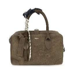 Brown Calf Leather Bos Taurus Handbag