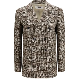 Brown Wool Oves Aries Blazer