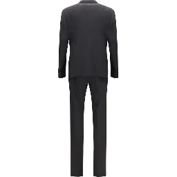 Black Wool Oves Aries Two-Piece Suit