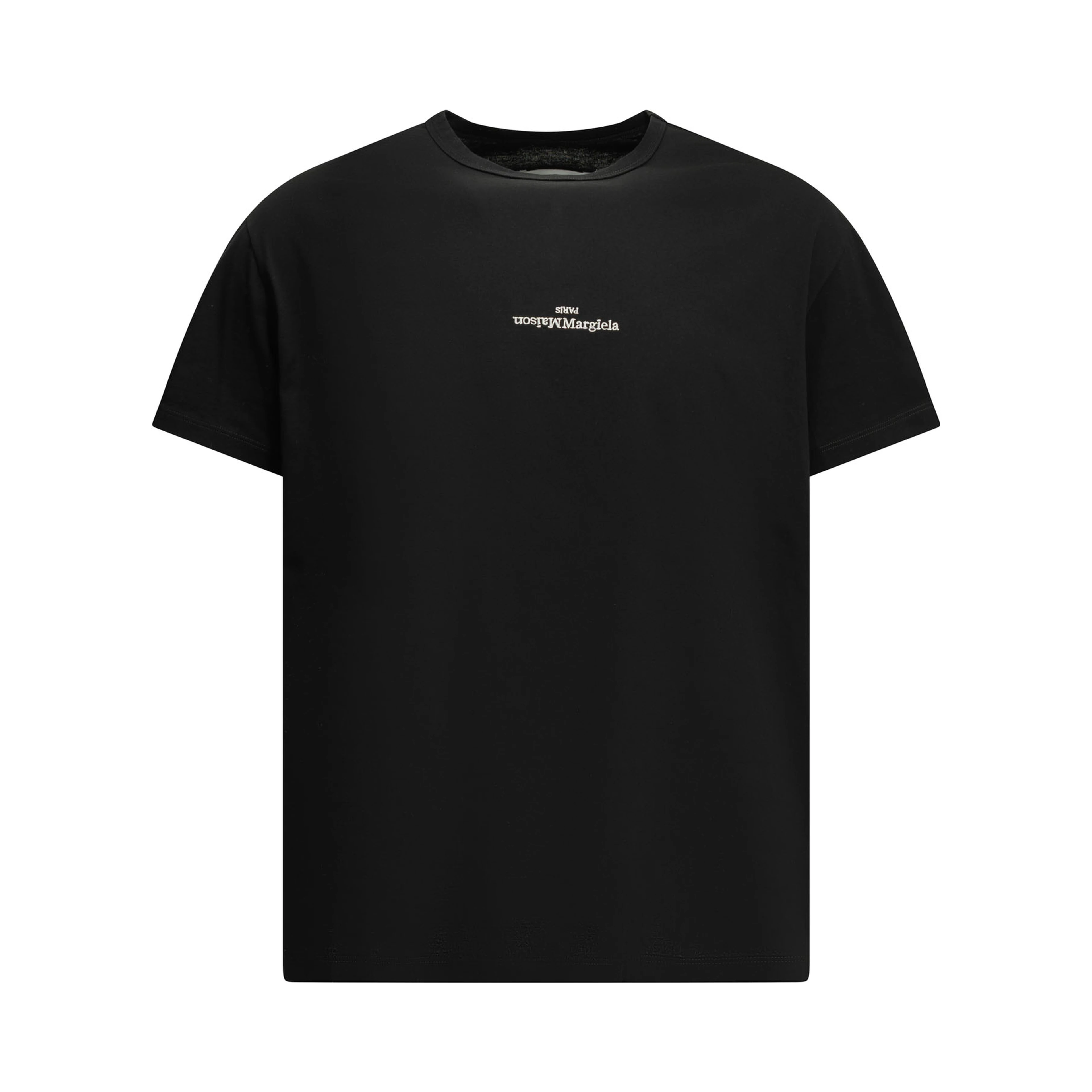 Crewneck T-shirt with logo