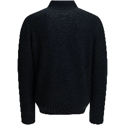 Cashmere polo sweater