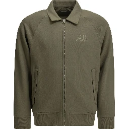 Zip-up Sweatshirt with Logo