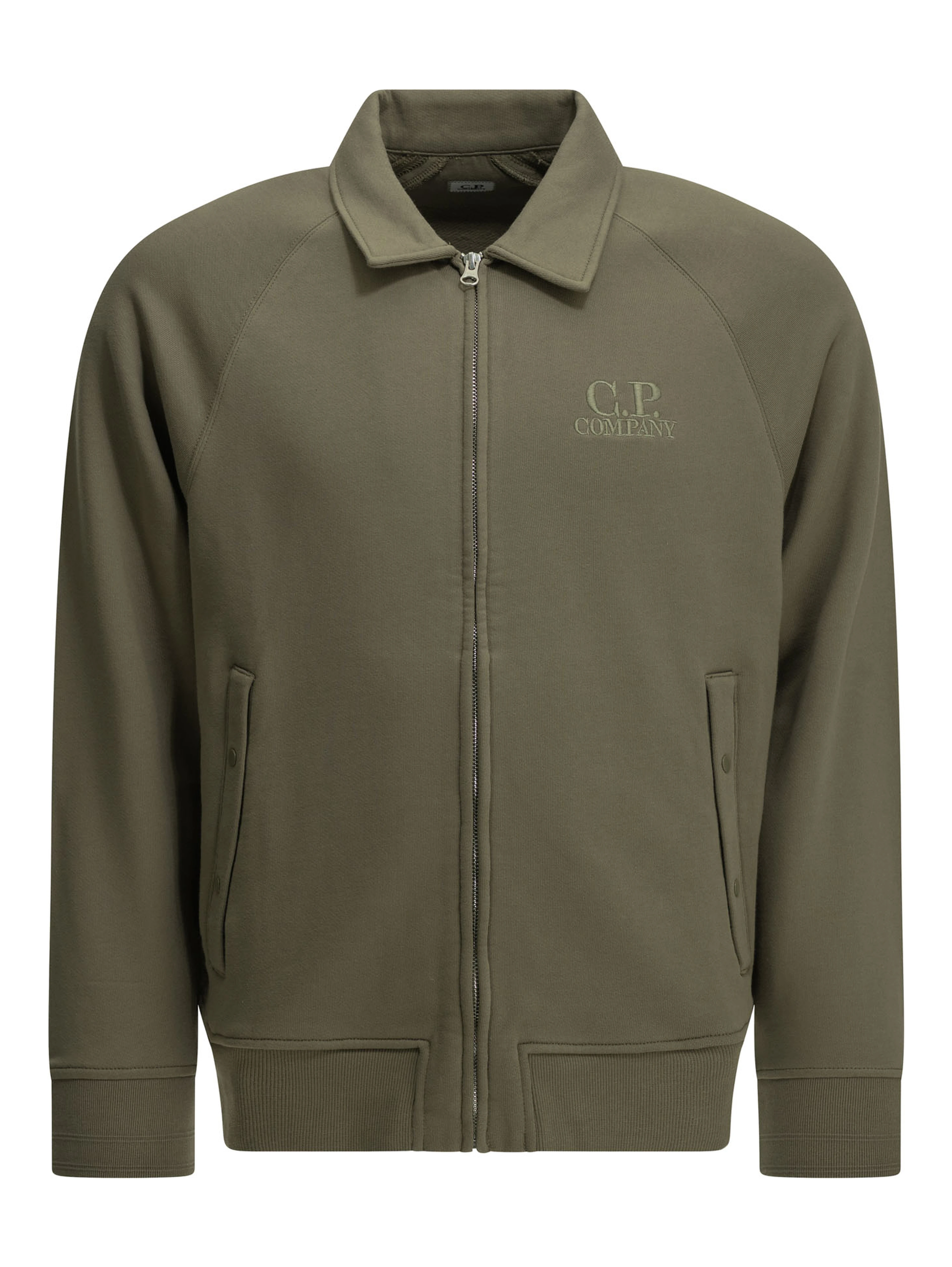 Zip-up Sweatshirt with Logo