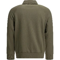 Zip-up Sweatshirt with Logo