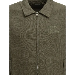 Zip-up Sweatshirt with Logo