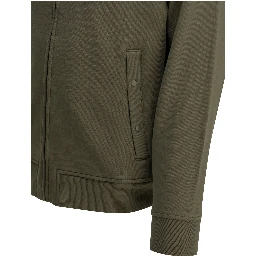 Zip-up Sweatshirt with Logo