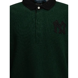 "New York Yankees" Button-Down Polo Shirt
