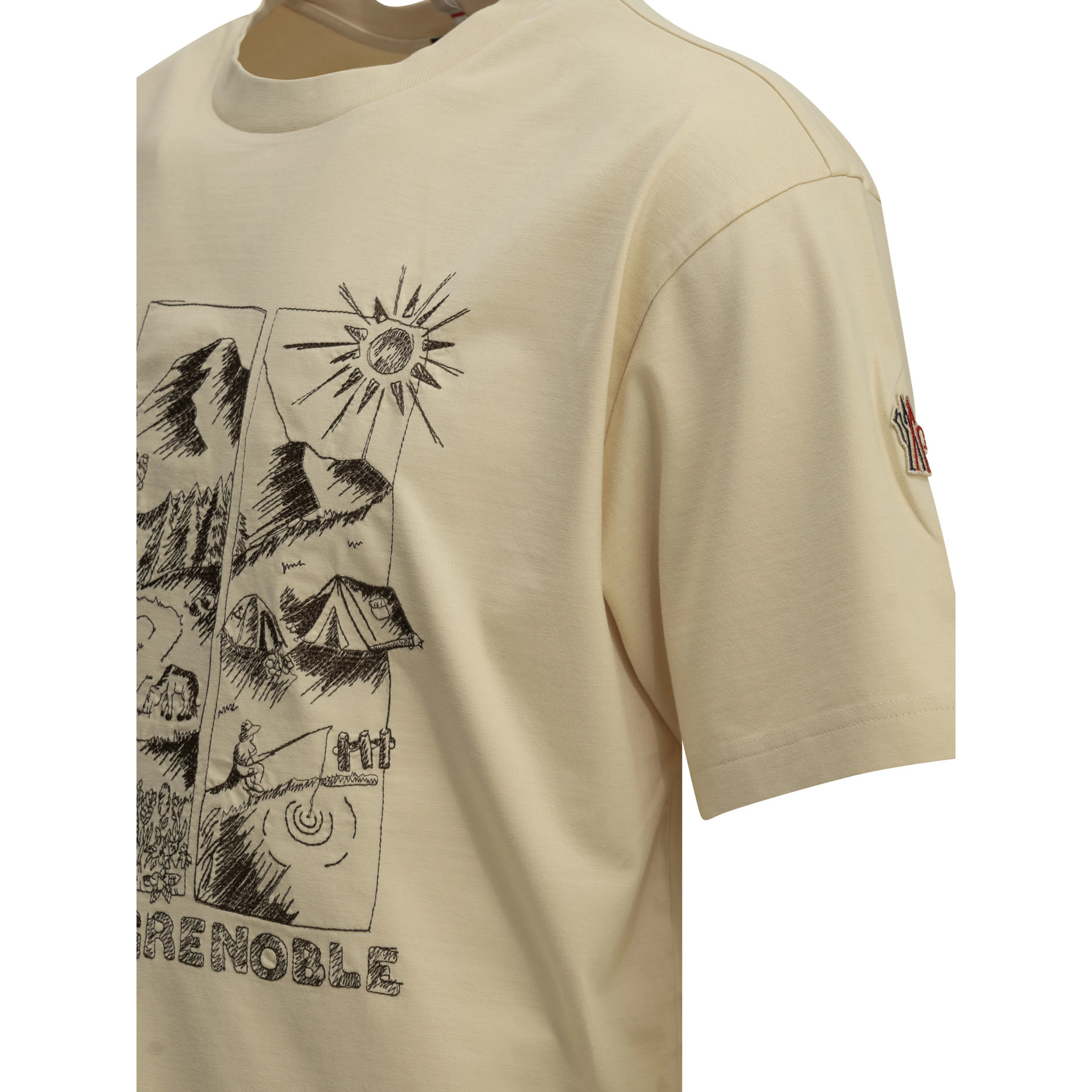"Mountain Landscape" Crew-Neck T-Shirt