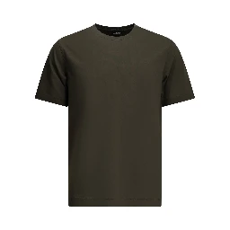Pure cotton crew-neck T-shirt