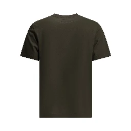 Pure cotton crew-neck T-shirt