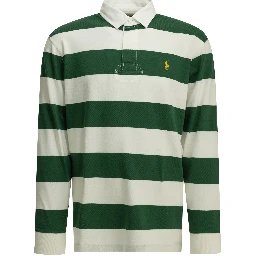 "Rubgy" Button-Down Polo Shirt