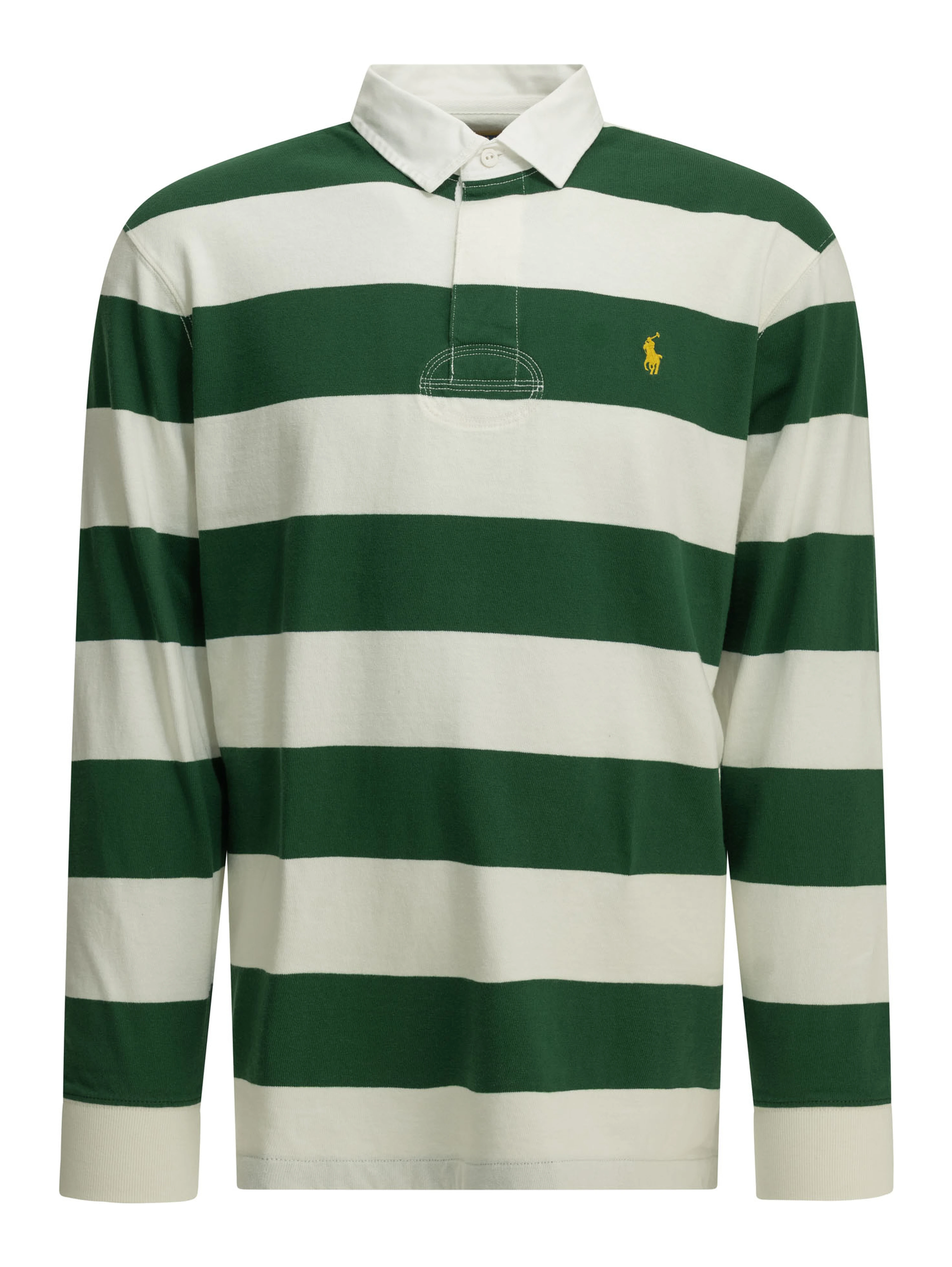"Rubgy" Button-Down Polo Shirt