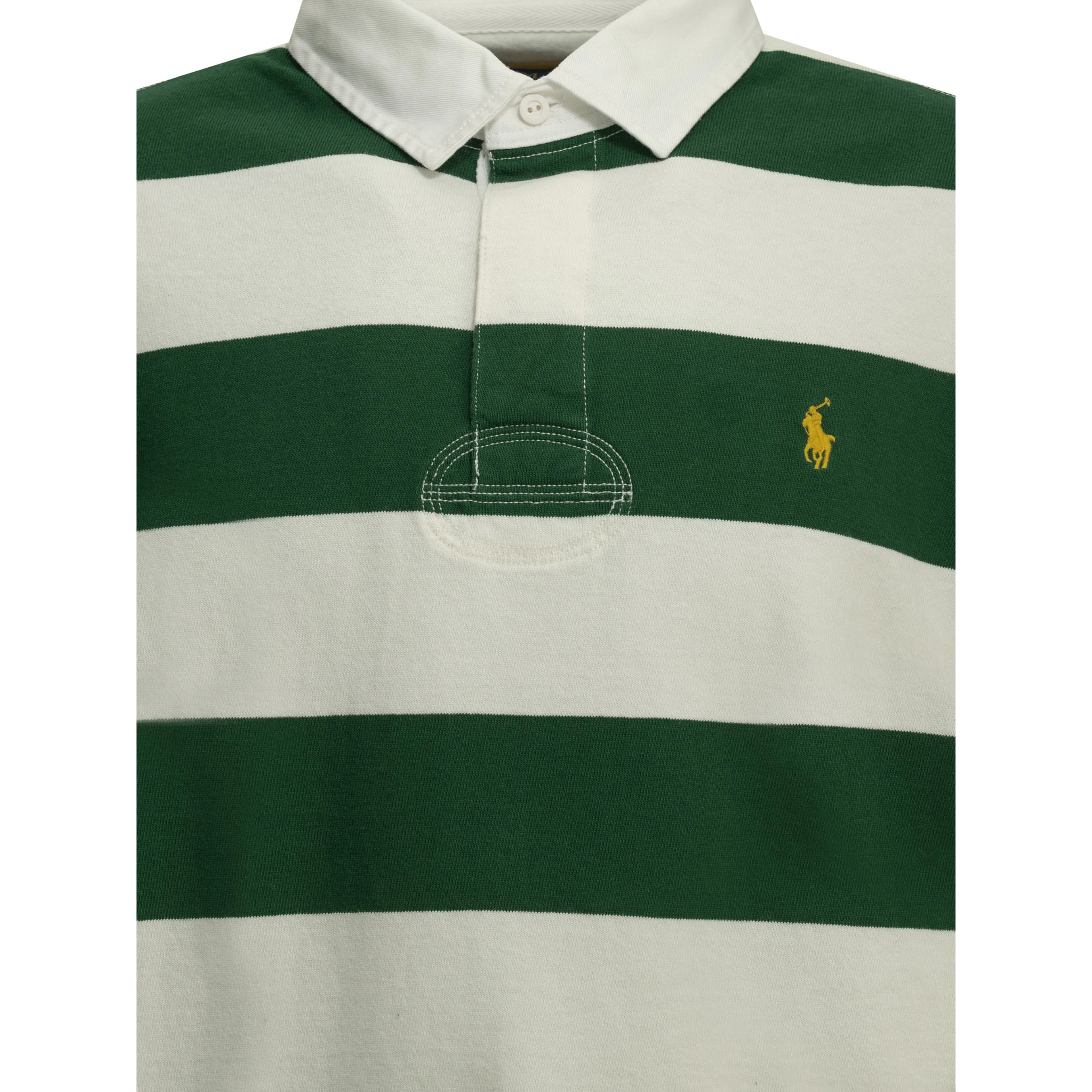 "Rubgy" Button-Down Polo Shirt