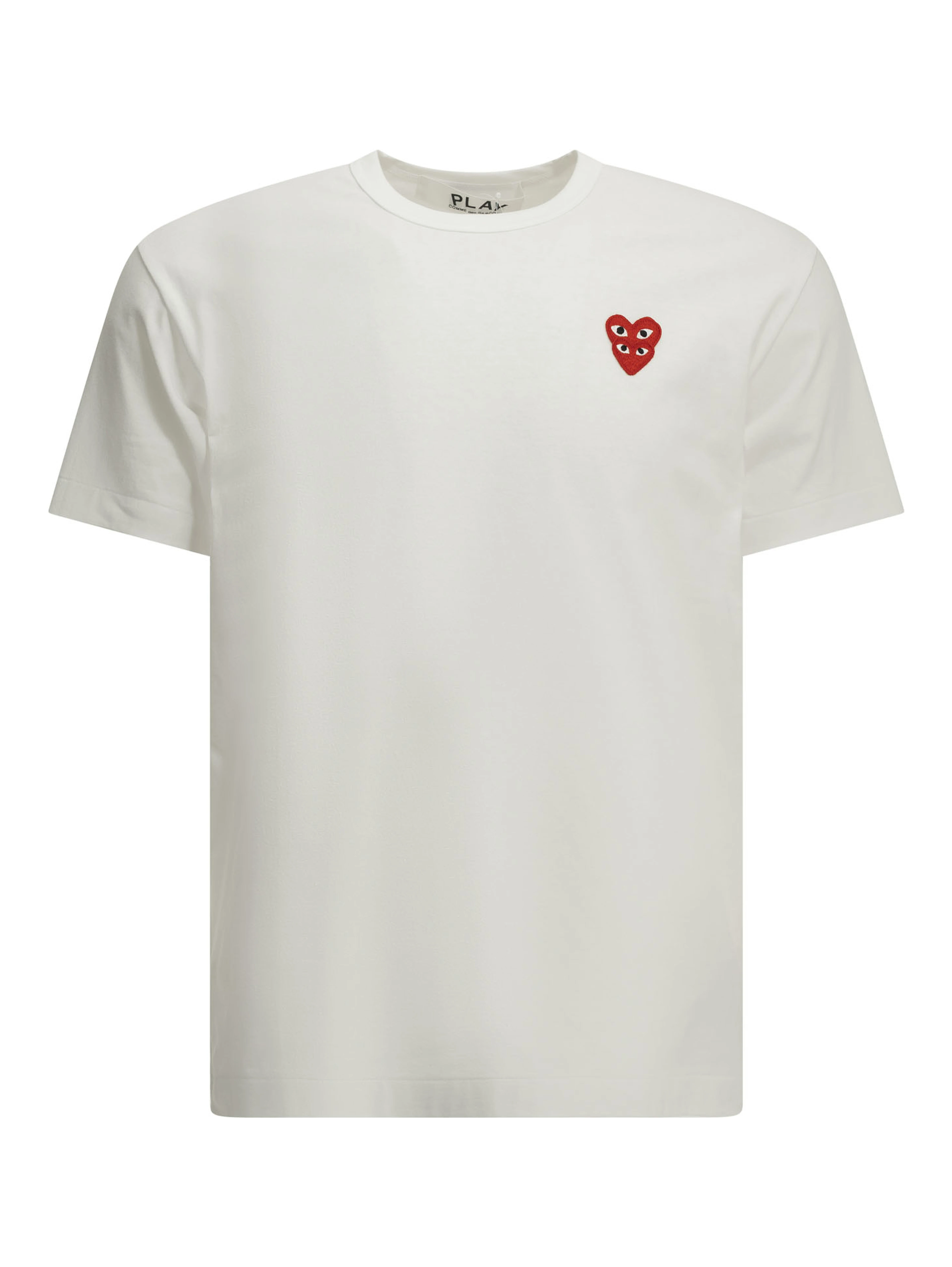"Double Heart" Crew-Neck T-Shirt