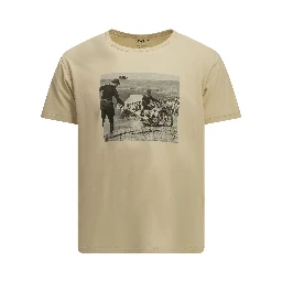 Printed crew-neck T-shirt
