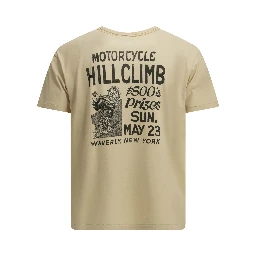 Printed crew-neck T-shirt