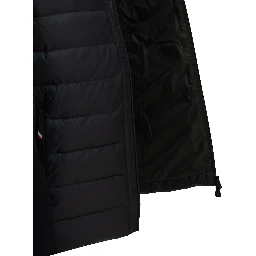 Padded wool cardigan