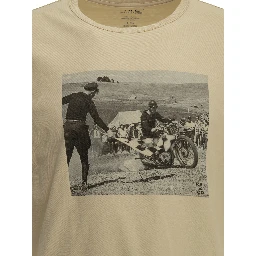 Printed crew-neck T-shirt