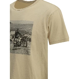 Printed crew-neck T-shirt