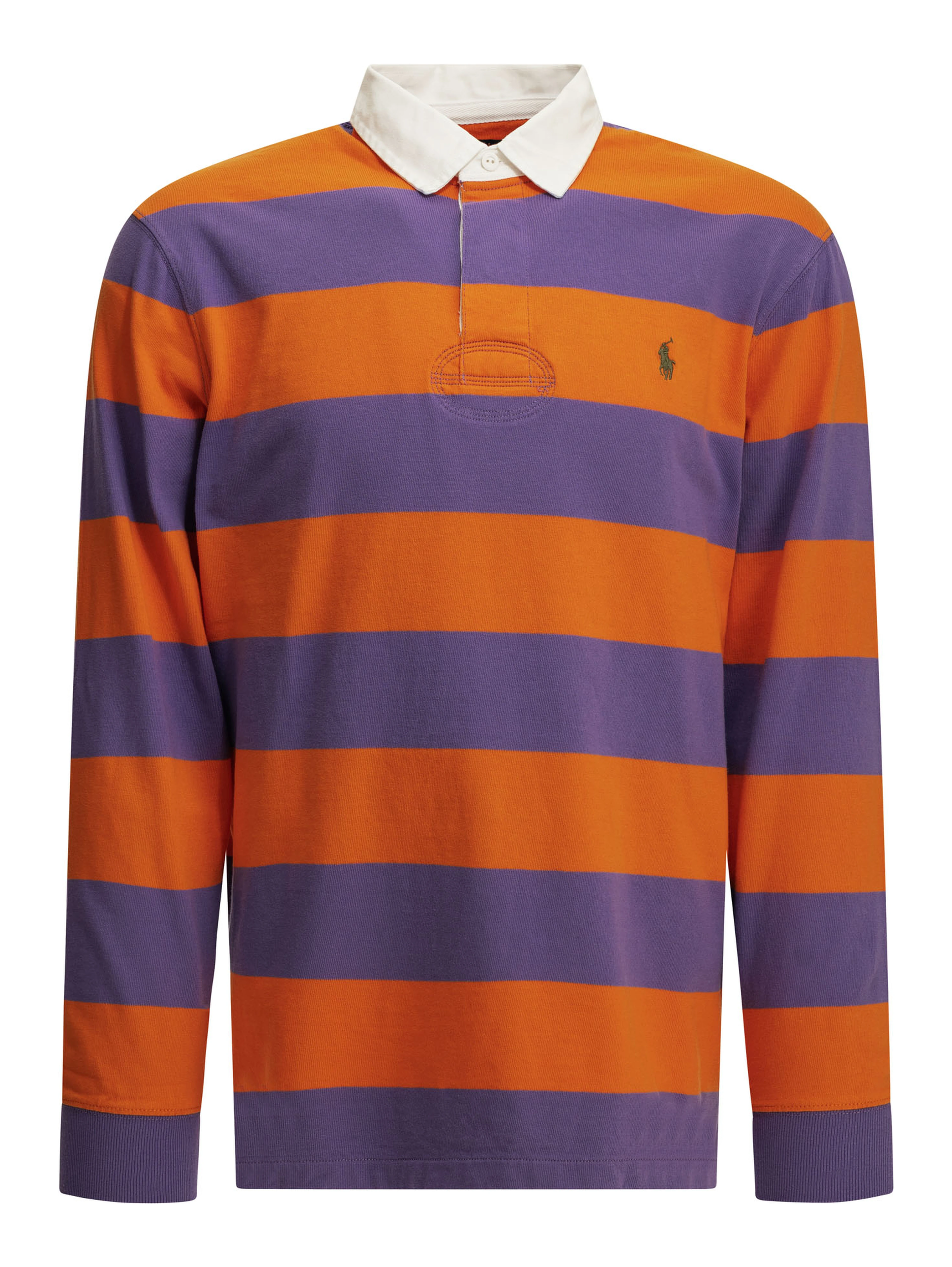 "Rugby" Button-Down Polo Shirt