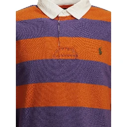 "Rugby" Button-Down Polo Shirt