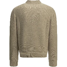 Cashmere polo sweater