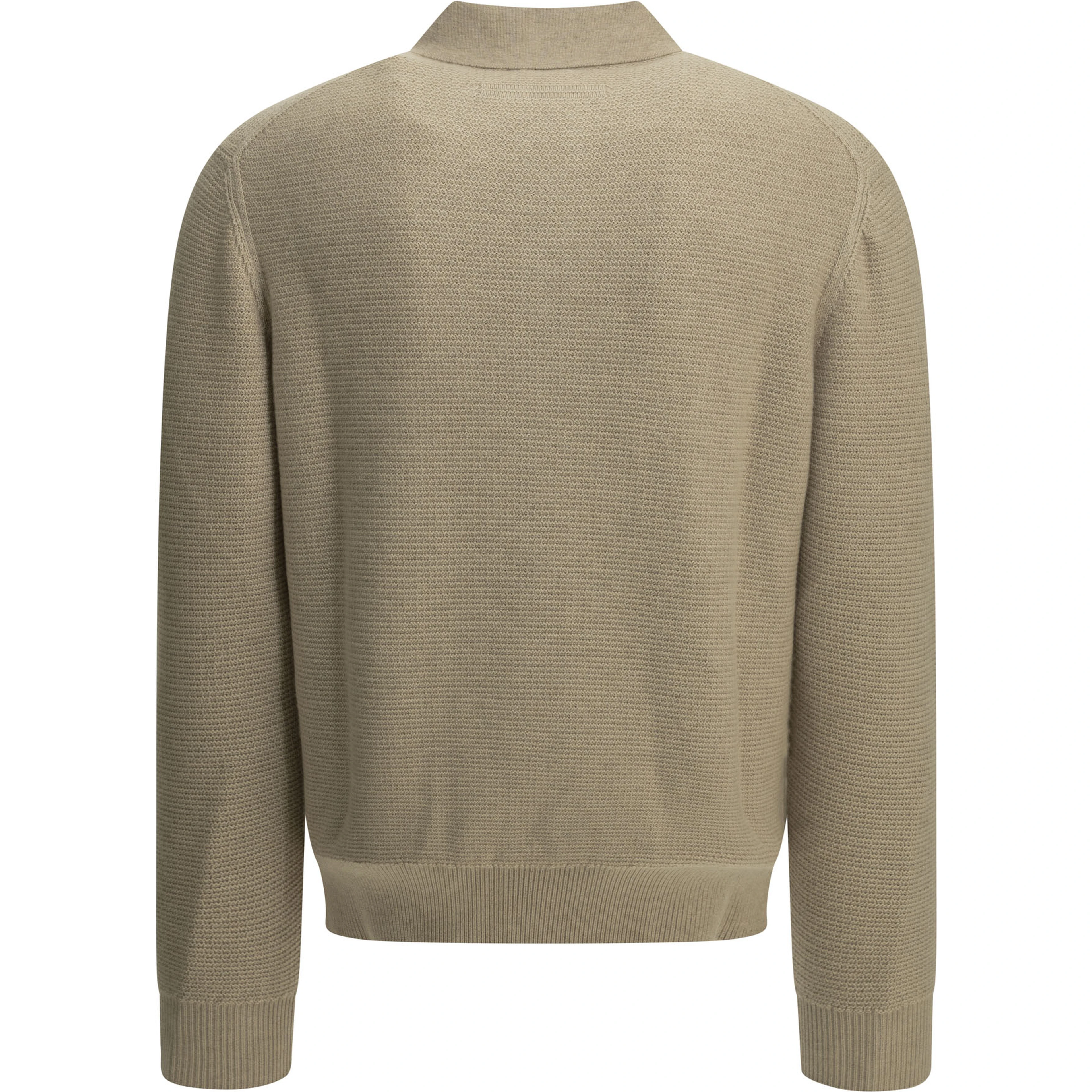 Cashmere polo sweater