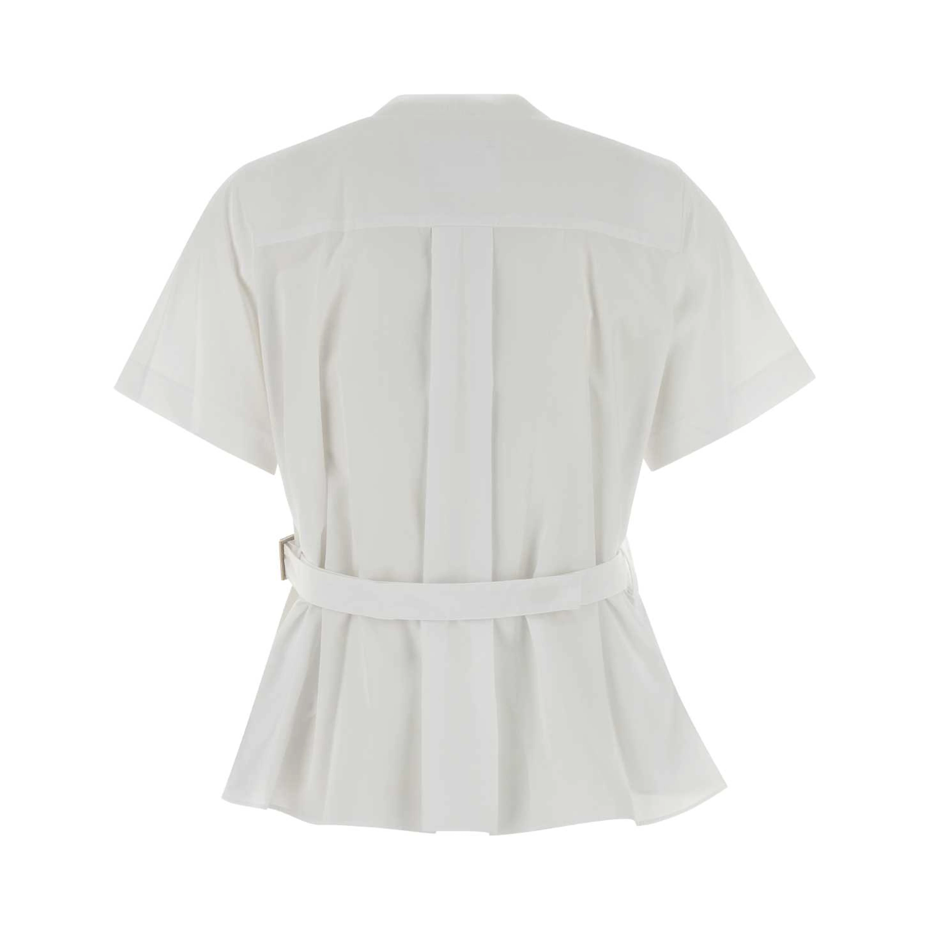 POPLIN X COTTON JERSEY T-SHIRT
