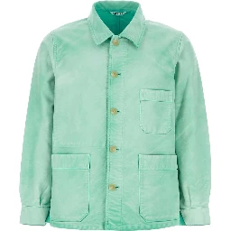 GARMENT-DYED ORGANIC COTTON HEAVY MOLESKIN COVERAL