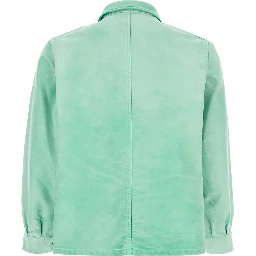GARMENT-DYED ORGANIC COTTON HEAVY MOLESKIN COVERAL