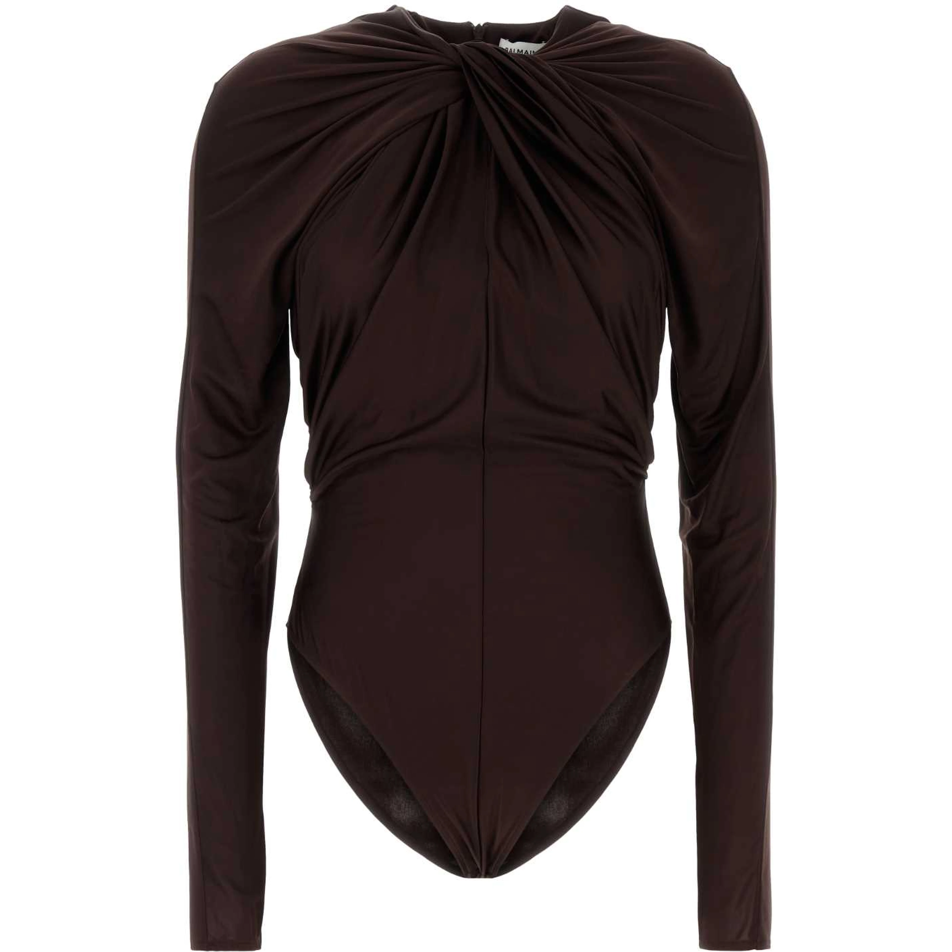 LS TWIST DETAIL VISCOSE JERSEY BODY