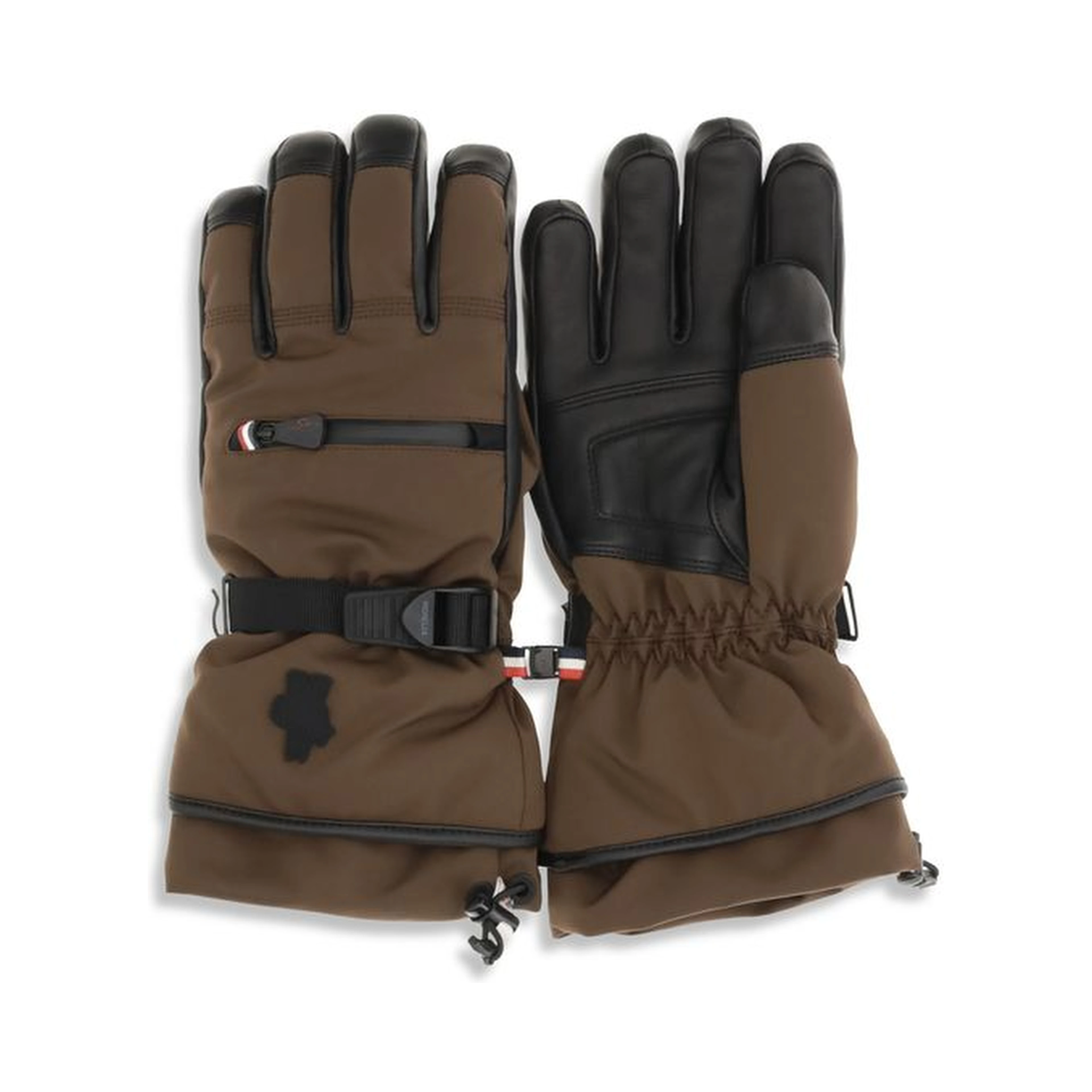 Brown Nylon Gloves
