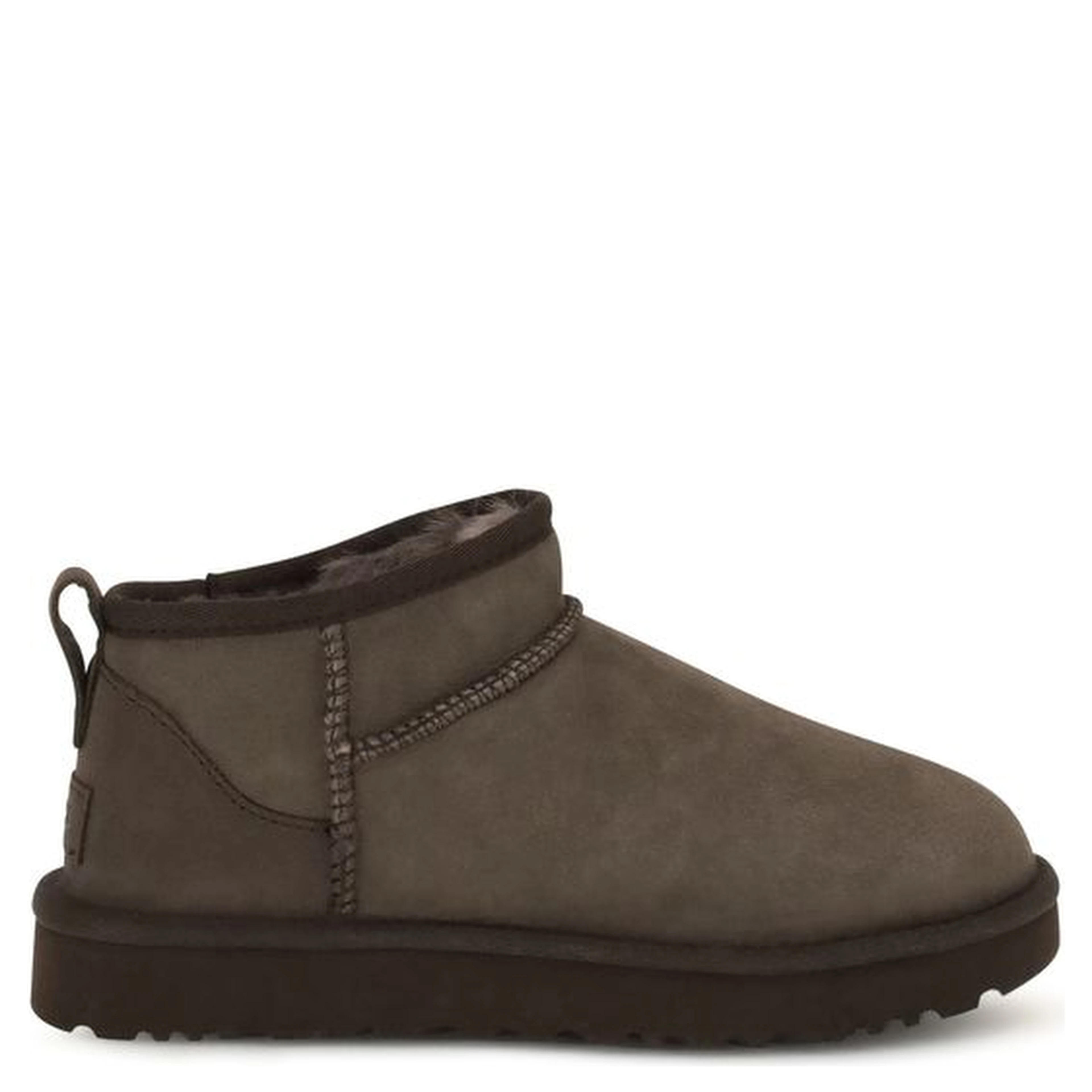 Brown Suede Leather Ankle Boots